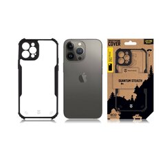 Tactical Quantum Stealth Cover for Apple iPhone 12 Pro Clear|Black цена и информация | Чехлы для телефонов | 220.lv