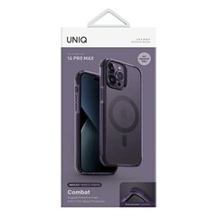 UNIQ etui Combat iPhone 14 Pro Max 6,7" Magclick Charging purpurowy|fig purple цена и информация | Чехлы для телефонов | 220.lv
