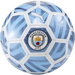 Futbola bumba Puma Mcfc Fan Ball White Blue 084045 01 084045 01/3 цена и информация | Футбольные мячи | 220.lv