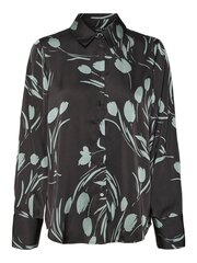 Женская блузка Vero Moda 10293037*01 5715432961984, черная/зелёная цена и информация | Женские блузки, рубашки | 220.lv