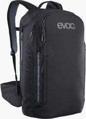 Tūristu mugursoma Evoc Commute Pro, S/M, 22 l, melna цена и информация | Туристические, походные рюкзаки | 220.lv