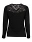 Hailys sieviešu džemperis LIZA DZ*01, melns 4067218606031 cena un informācija | Sieviešu džemperi | 220.lv