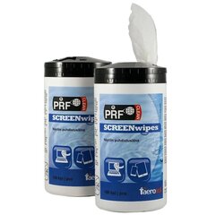 PRF Screenwipes tīrīšanas salvetes ekrāniem, 100 gab cena un informācija | Tīrīšanas piederumi | 220.lv