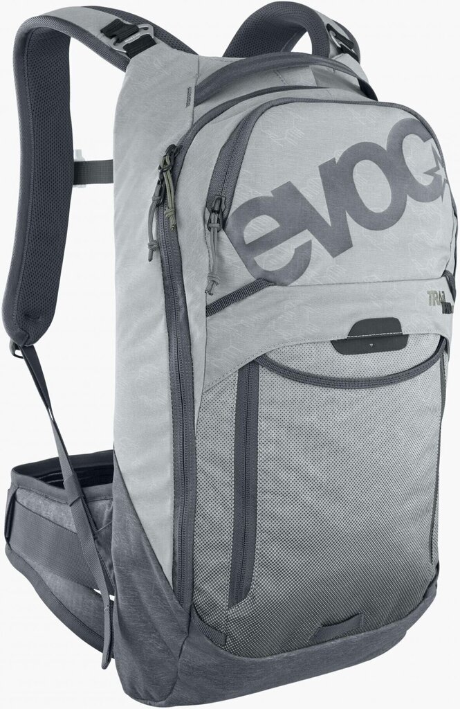 Velosipēdista mugursoma Evoc Trail Pro S/M, 10 l, gaiši pelēka cena un informācija | Velo mugursomas | 220.lv