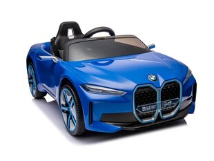 BMW i4, 12 V, zils cena un informācija | Bērnu elektroauto | 220.lv