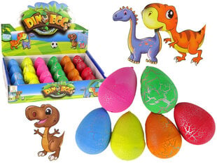 Поднятие яйца динозавра 6 см, цветное цена и информация | Развивающие игрушки | 220.lv
