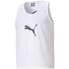 Puma t-krekls vīriešiem Bib 65725104, balts цена и информация | Мужские футболки | 220.lv