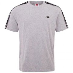 Kappa T-krekls vīriešiem 30900115-4101M, pelēks cena un informācija | Vīriešu T-krekli | 220.lv