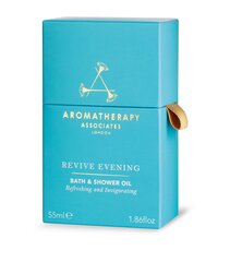 Vannas eļļa Aromatherapy Associates Revive Evening, 55 ml cena un informācija | Dušas želejas, eļļas | 220.lv