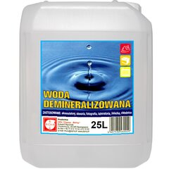 Demineralizēts destilēts ūdens 25L цена и информация | Очищающие и охлаждающие жидкости | 220.lv