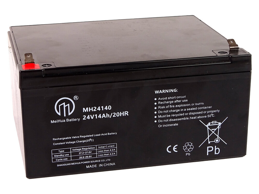 AGM želejas akumulators 24V14AH cena un informācija | Baterijas | 220.lv