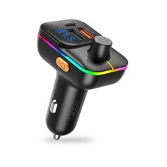 XO transmiter FM BCC09 Bluetooth MP3 car charger 25W black цена и информация | FM Модуляторы | 220.lv