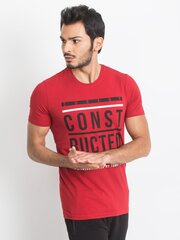 T-krekls vīriešiem Tommy Life 298-TS-TL-87310.03X, sarkans cena un informācija | Vīriešu T-krekli | 220.lv