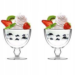 Набор десертных бокалов Vialli Design Amo, 2 шт. цена и информация | Стаканы, фужеры, кувшины | 220.lv