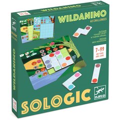 Loģikas spēle - Savvaļas dzīvnieki, DJECO Sologic DJ08521 cena un informācija | Galda spēles | 220.lv