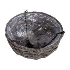 Piekarinâms puíupods WICKER D30xH20/64cm, pelçks цена и информация | Вазоны | 220.lv