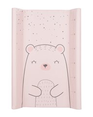 Пеленальная доска Kikka Boo Bear with me, розовая, 80х50 см цена и информация | Пеленальные доски и пеленки | 220.lv