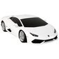 Automašīna Lamborghini Huracan ar tālvadības pulti, Rastar, balta cena un informācija | Rotaļlietas zēniem | 220.lv