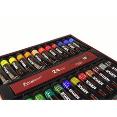 Artist's Paint Kit In A Tube Of 24 Colors цена и информация | Принадлежности для рисования, лепки | 220.lv