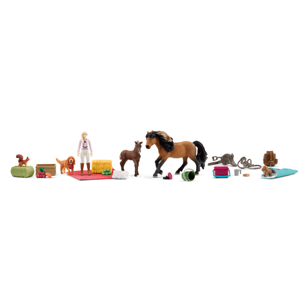2023. gada Adventes kalendārs, Schleich, zirgu figūriņas цена и информация | Rotaļlietas meitenēm | 220.lv