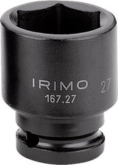 Irimo sešstūra, triecienizturīga muciņa 22mm, 1/2", blisterī cena un informācija | Rokas instrumenti | 220.lv