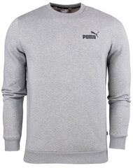 Puma Джемпер Ess Small Logo Crew Grey 586682 03 цена и информация | Мужские толстовки | 220.lv