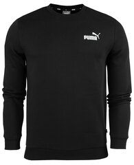 Puma Джемпер Ess Small Logo Crew Black 586682 01 цена и информация | Мужские толстовки | 220.lv