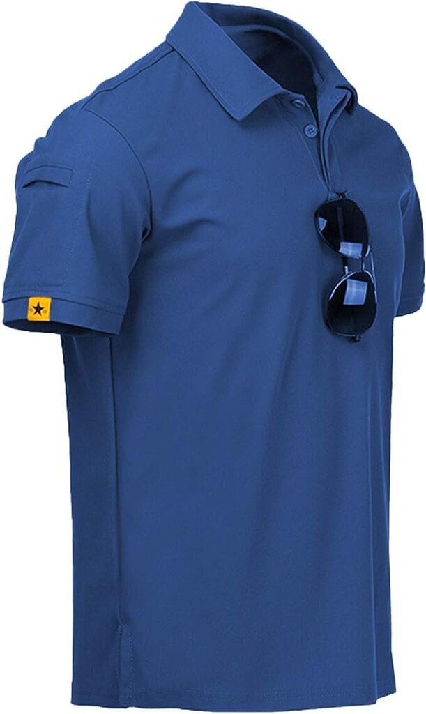 Unisex polo krekls LLdress, zils cena un informācija | Vīriešu krekli | 220.lv