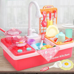 Rotaļu virtuve, Hoogar, rozā cena un informācija | Rotaļlietas meitenēm | 220.lv