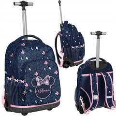 Skolas mugursoma ar riteņiem Paso Minnie Mouse DM23MM-671, 42x31x18 cm cena un informācija | Skolas somas | 220.lv