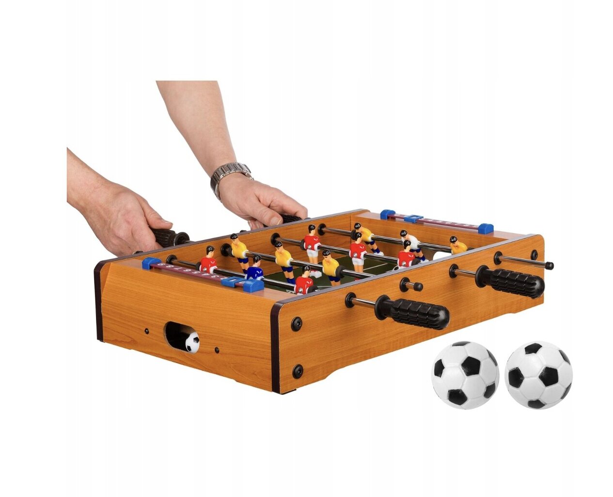 Galda futbols GamesPlanet, 50,5x31,5x10 cm cena un informācija | Galda futbols | 220.lv