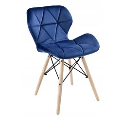Moderns krēsls eHockers, zils цена и информация | Стулья для кухни и столовой | 220.lv