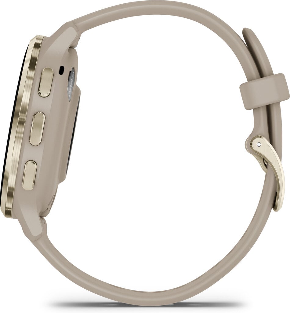 Garmin Venu® 3S Soft Gold Stainless Steel Bezel with French Gray Case and Silicone Band cena un informācija | Viedpulksteņi (smartwatch) | 220.lv
