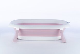 Saliekamā bērnu vanna ar termometru To-ma, 80 cm, rozā цена и информация | Maudynių prekės | 220.lv
