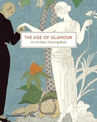Age of Glamour: An Art Deco Colouring Book cena un informācija | Grāmatas mazuļiem | 220.lv