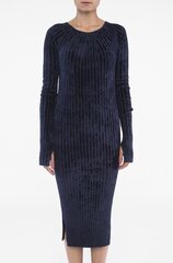 Helmut Lang Женщины Velveteen Dress H05HW713 платья с длинным рукавом Синий XS, цена и информация | Платья | 220.lv