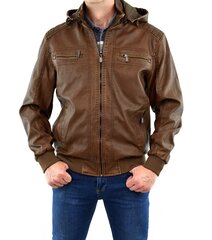 Куртка для мужчин Skorp 407, коричневая цена и информация | Мужские куртки | 220.lv
