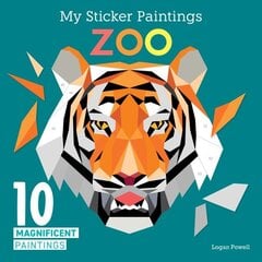 My Sticker Paintings: Zoo: 10 Magnificent Paintings цена и информация | Книги для малышей | 220.lv