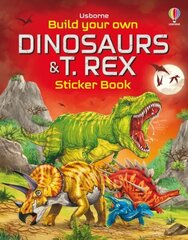 Build Your Own Dinosaurs and T. Rex Sticker Book cena un informācija | Grāmatas mazuļiem | 220.lv