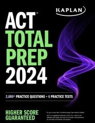 ACT Total Prep 2024 cena un informācija | Sociālo zinātņu grāmatas | 220.lv