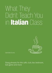 What They Didn't Teach You In Italian Class: Slang Phrases for the Cafe, Club, Bar, Bedroom, Ball Game and More цена и информация | Пособия по изучению иностранных языков | 220.lv