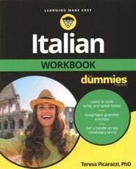Italian Workbook For Dummies 2nd edition цена и информация | Учебный материал по иностранным языкам | 220.lv