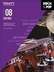 Trinity College London Rock & Pop 2018 Drums Grade 8 cena un informācija | Mākslas grāmatas | 220.lv