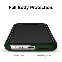 Soundberry silicone iPhone 11, Cypres Green цена и информация | Чехлы для телефонов | 220.lv