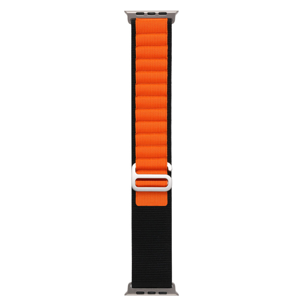 Alpine Loop Watch Band Black&Orange cena un informācija | Viedpulksteņu un viedo aproču aksesuāri | 220.lv