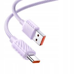 Кабель USB-C, мощный, сверхскоростной, Mcdodo, 100 Вт, 1,2 М, фиолетовый цена и информация | Кабели для телефонов | 220.lv