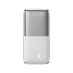 Зарядное устройство Baseus Bipow Pro powerbank 10000mAh 20W + USB 3A 0.3 м, cable white (PPBD040102) цена и информация | Зарядные устройства Power bank | 220.lv