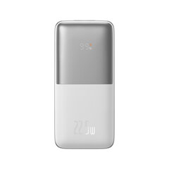 Зарядное устройство Baseus Bipow Pro powerbank 10000mAh 20W + USB 3A 0.3 м, cable white (PPBD040102) цена и информация | Зарядные устройства Power bank | 220.lv