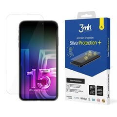 Apple iPhone 15 Plus - 3mk SilverProtection+ screen protector цена и информация | Защитные пленки для телефонов | 220.lv