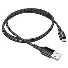 Borofone Cable BX54 Ultra Bright - USB to Micro USB - 2,4A 1 metre black цена и информация | Кабели для телефонов | 220.lv